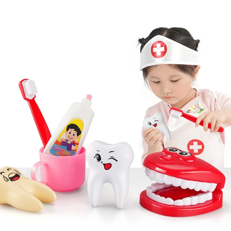 

Electric Ambulance Box 52/65 Pcs/Set Girls Role Play Doctor Game Medicine Simulation Dentist Pretend Toy