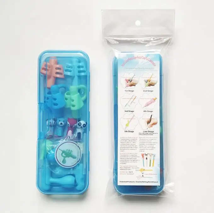 16 различных силиконовая подставка для ручек начинающих пишущие инструменты