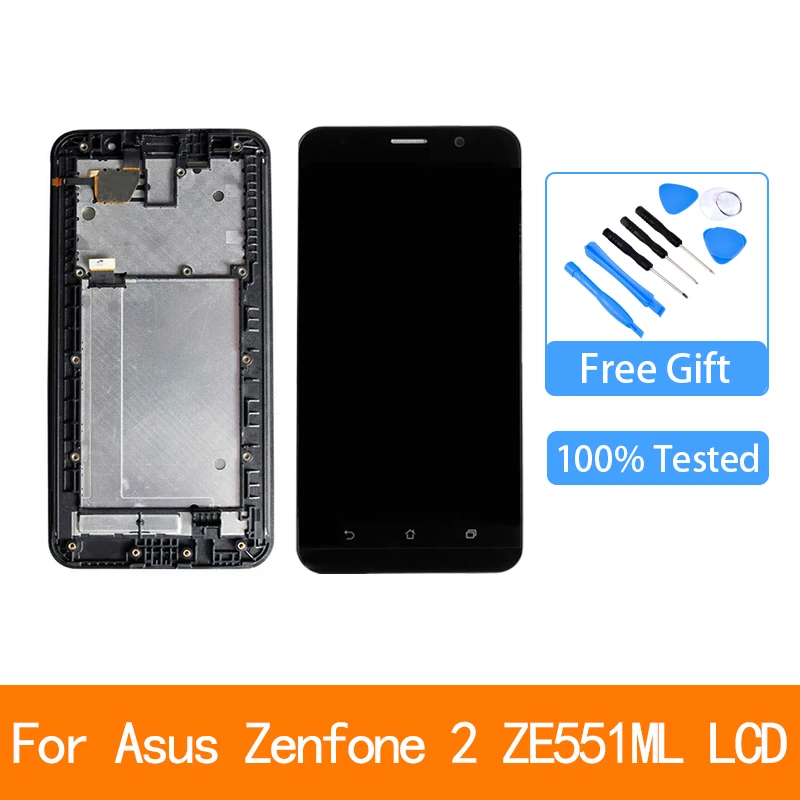 

ЖК-дисплей для ASUS Zenfone 2 ZE551ML, 5,5 дюймов
