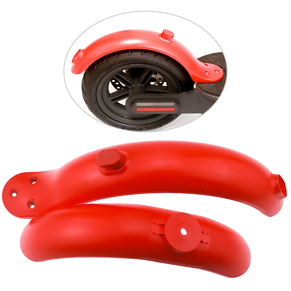

Scooter Fender Rear Front Mud Guard Fenders Set Mudguard Tyre Splash Replacement for Xiaomi Electric Scooter Parts Accessories
