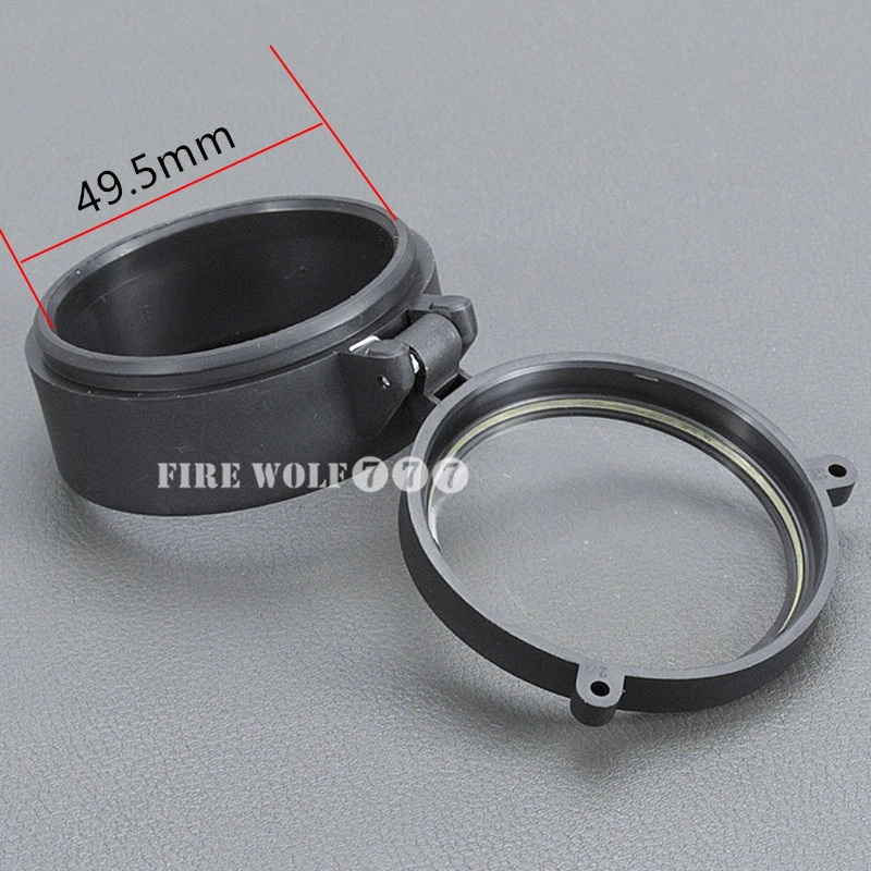 

Fire Wolf Transparent Rifle Sight Sight Quickly flip up and open the lens cover (30mm-69mm) for caliber hunting rifle sight