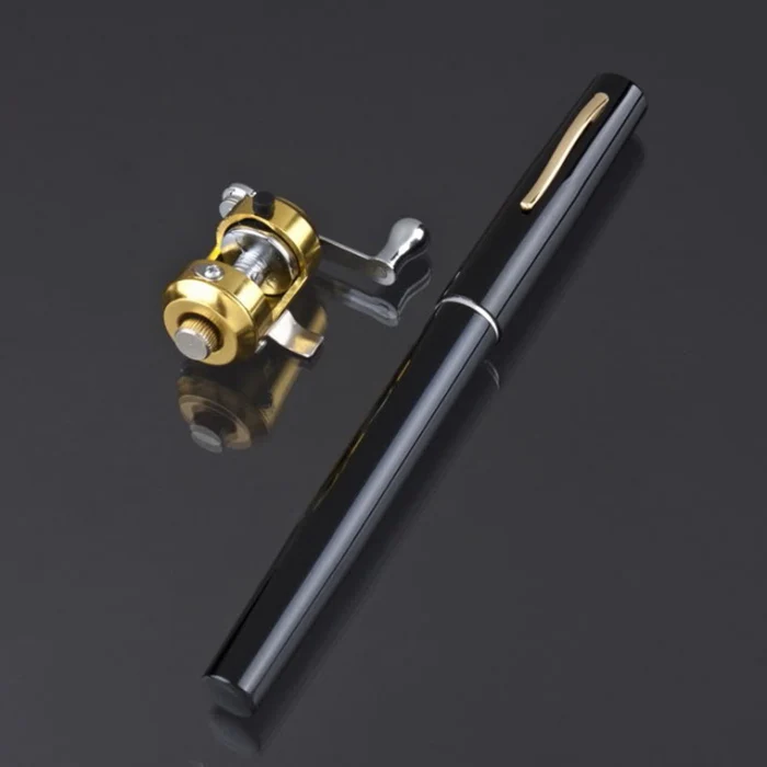 Новинка миниатюрная рыболовная удочка для кемпинга путешествий катушка