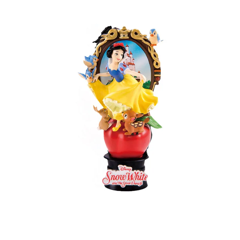 

18cm Original Disney Alice in Wonderland Snow White Beauty and the Beast The Little Mermaid Anime characters Action PVC Collecti