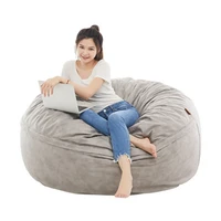 cloth art chair comfortable all sofas office club chair bed leisure family living room lazy bean bag furniture indoor sofa