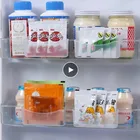 Мини-стойка для хранения в холодильнике, коробка для хранения приправ, кухонные товары, сумка для соуса, стойка, держатель, кухонный органайзер, держатель для хранения