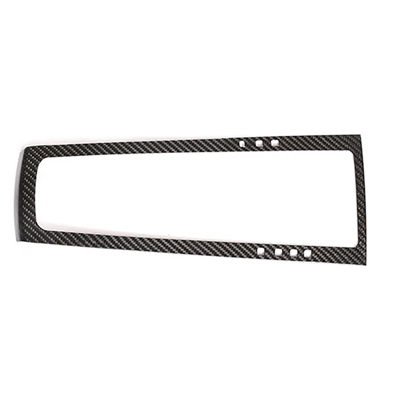 

Car Interior Decoration Moulding Carbon Fiber Central Gear Panel Control Panel Stickers for Porsche- Macan 2014-2020