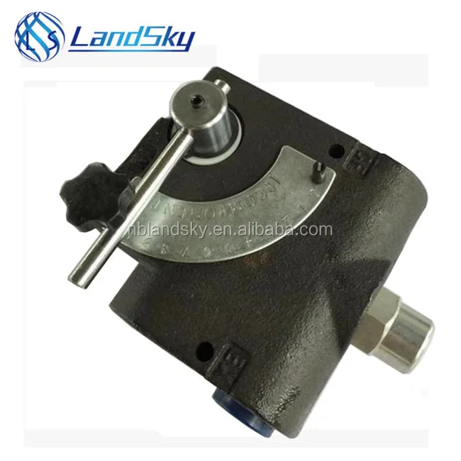 

self regulating Variable flow pressure compensated adjustable hydraulic control valve FCR51 3/4 NPT LKF-114-3/4NPT