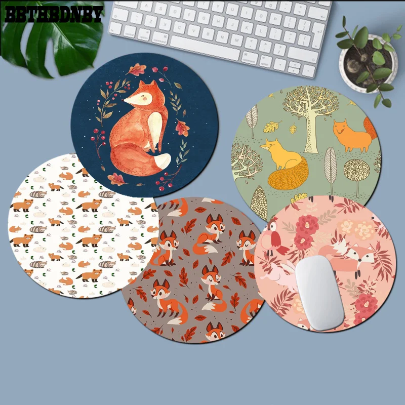 

Hot Sales Animal More Cute Fox cat Soft Rubber Professional Gaming Mouse Pad gaming Mousepad Rug For PC Laptop Notebook