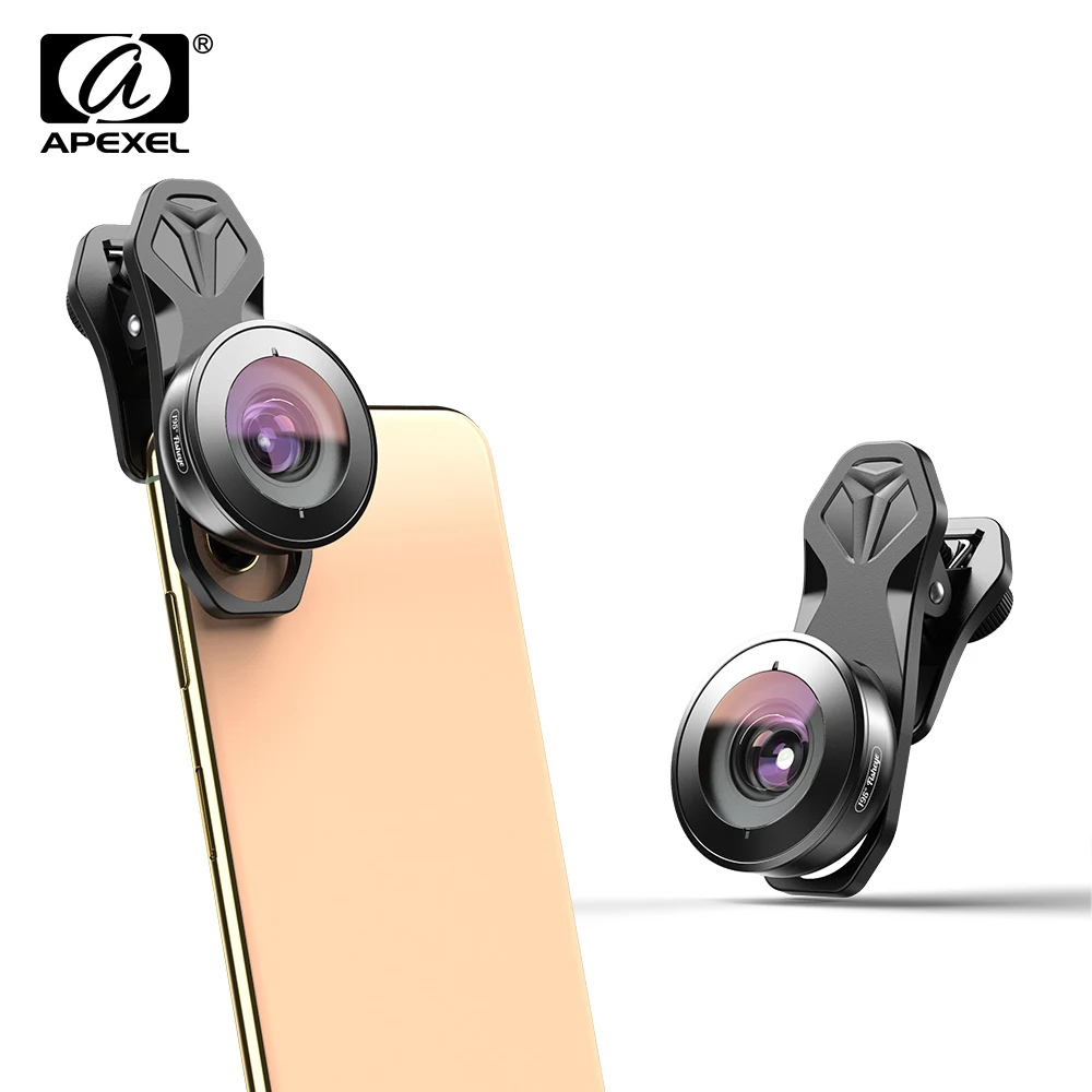 APEXEL HD Оптический Телефон Мобильный объектив 195 градусов рыбий глаз смартфон lente