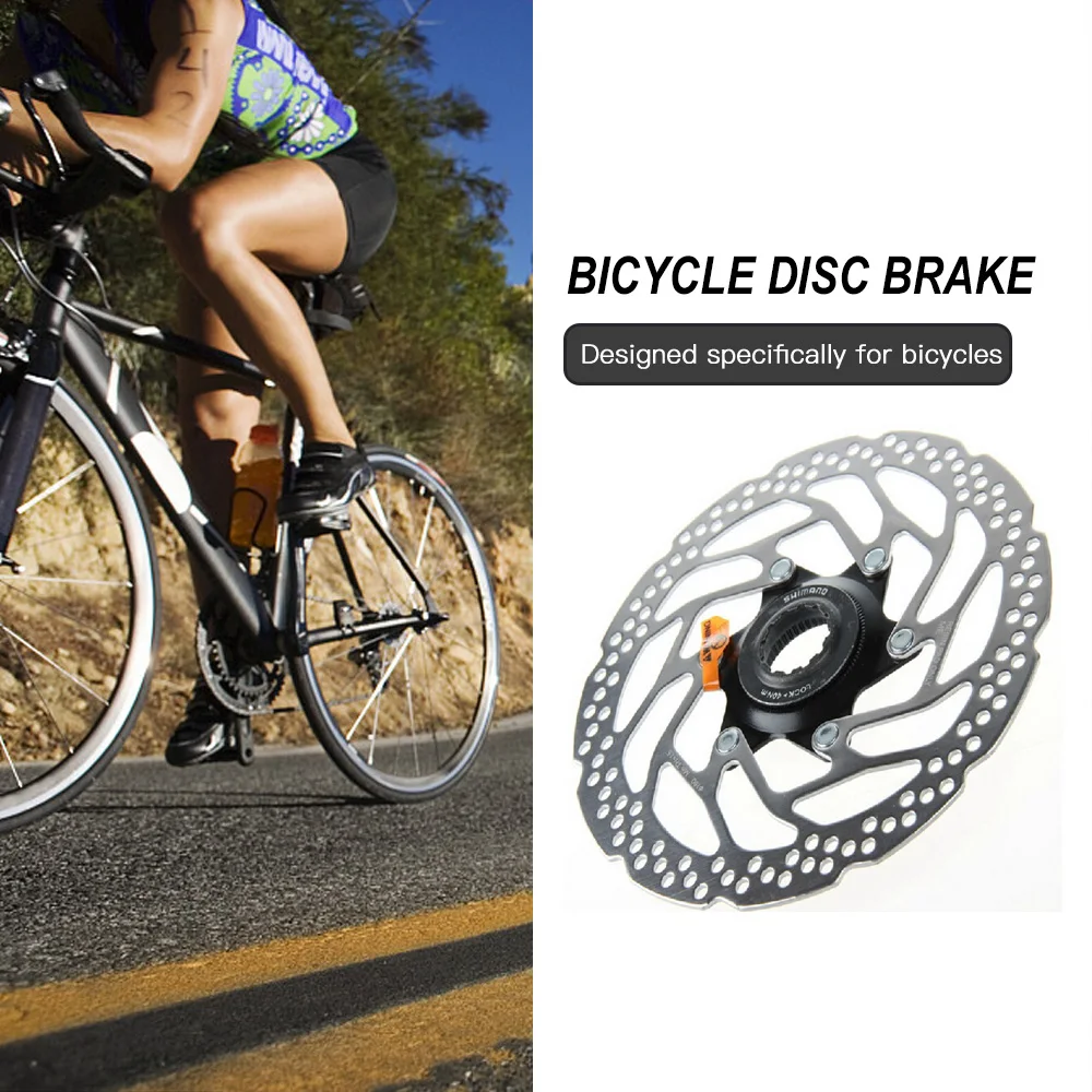 

160/180mm Disc Brake Rotor Center Lock Mountain Road Bike MTB Heat Dissipation Cooling Hollow Pads Disk Center Lock Rotors Parts