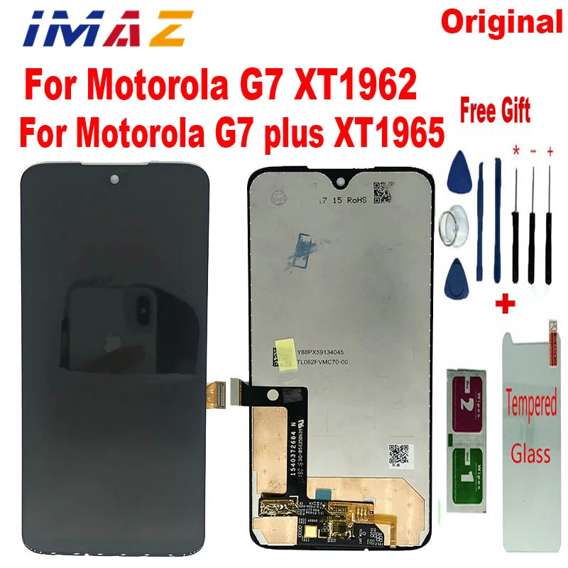 Оригинальный сенсорный ЖК-экран IMAZ для Motorola Moto G7 xt1920 Motorola Moto G7 Plus XT1965 ЖК-дисплей экран дигитайзер в сборе Оригинальный сенсорный ЖК-экран IMAZ для Motorola Moto G7 xt1920 Motorola Moto G7 Plus XT1965 ЖК-дисплей экран дигитайзер в сборе