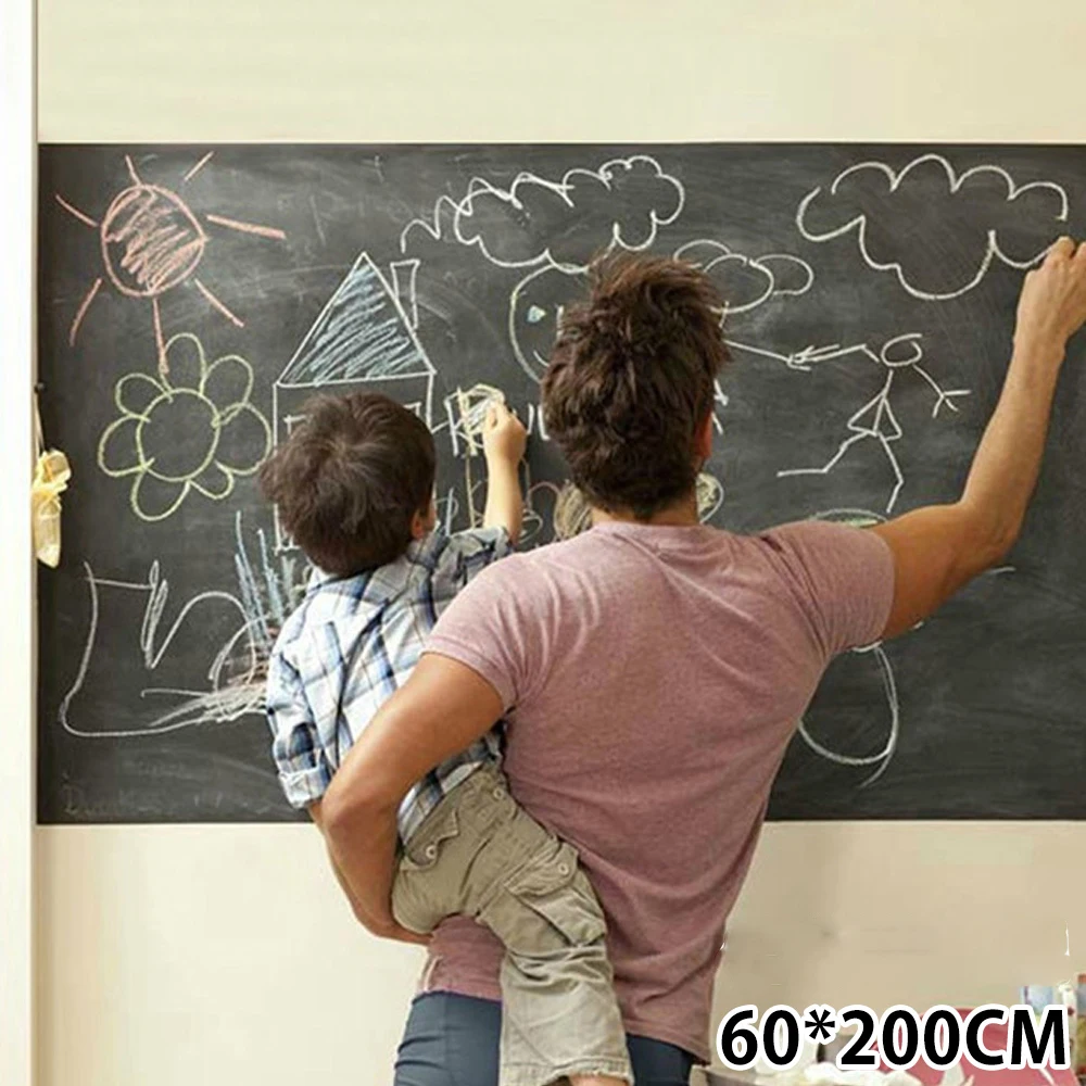 200*60 см самоклеющиеся настенные наклейки для досок водонепроницаемые съемные