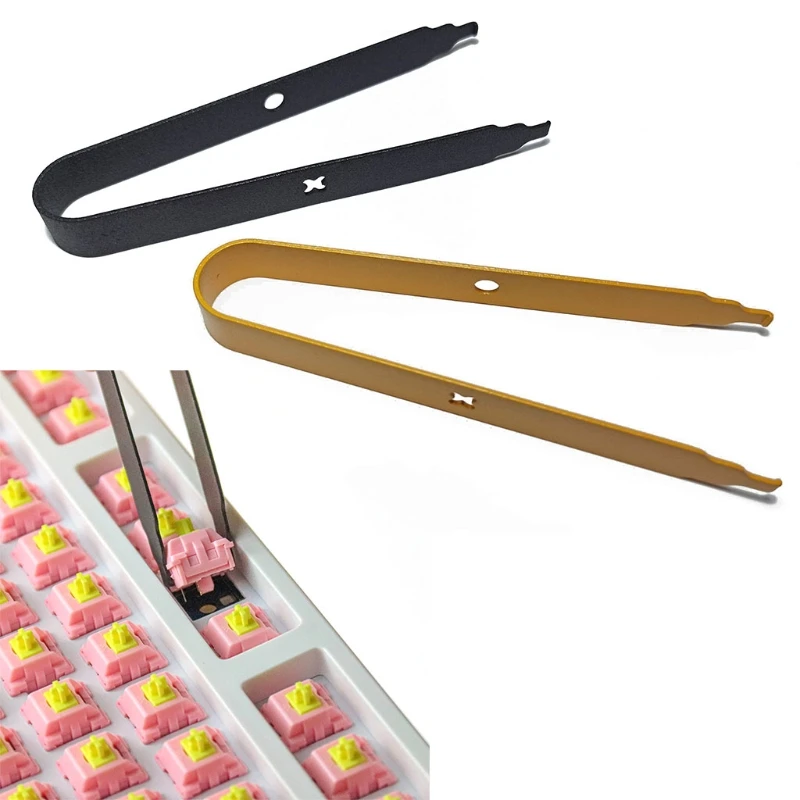 

Metal Switch Puller Stainless Steel Mechanical Keyboard Keycaps Instantly Shaft Removal for Gateron Cherry MX Switches QXNF