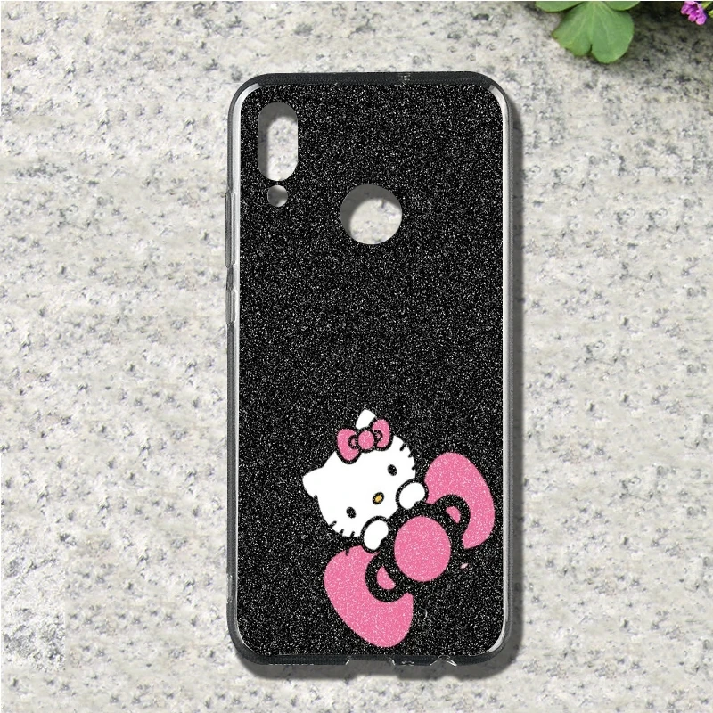 Чехол для телефона hello kitty чехол для Huawei P7 P8 lite P9 lite mini P10 Plus P20 Lite P30 Pro мягкий чехол из ТПУ