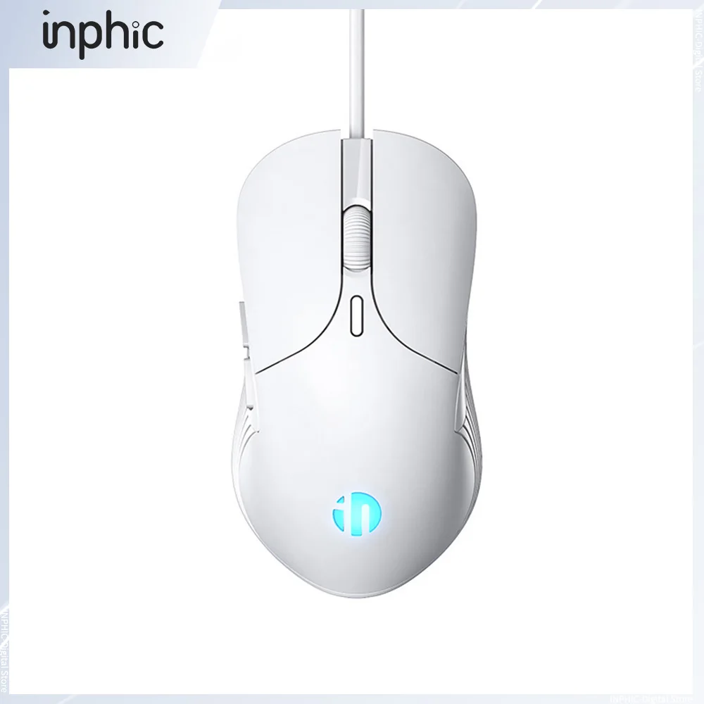 

Infinic PB1P home game mouse wired office mute mouse Seven color luminous esports mouse macro definition