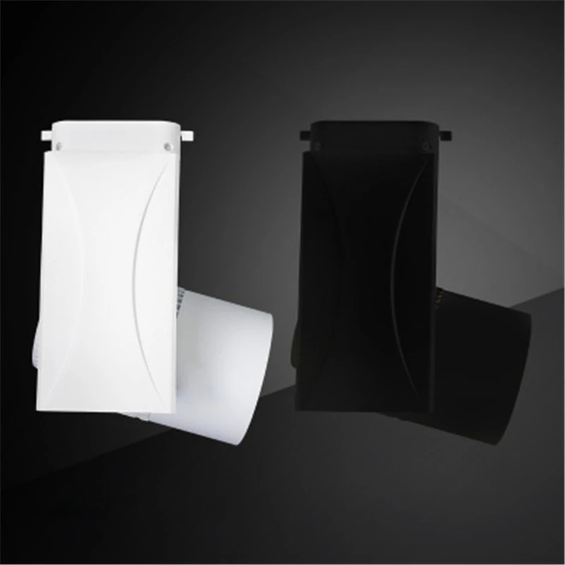 Черный/белый светодиодный COB фонарь с креплением на рельс 15 Вт/20 Вт/30 Вт