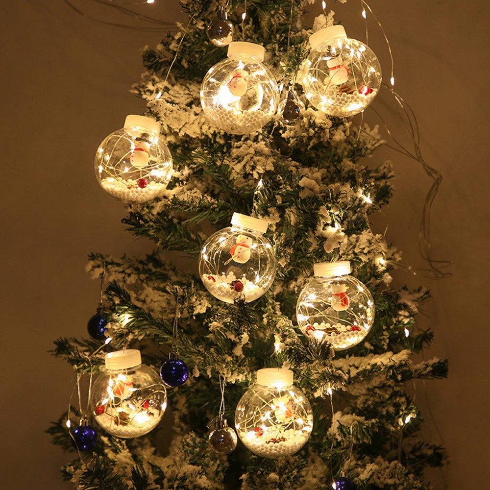 

Christmas Tree Decorations Ball Santa Curtain LED Light Xmas Curtain Festoon Lamp String Christmas Home Decoration New Year Gift