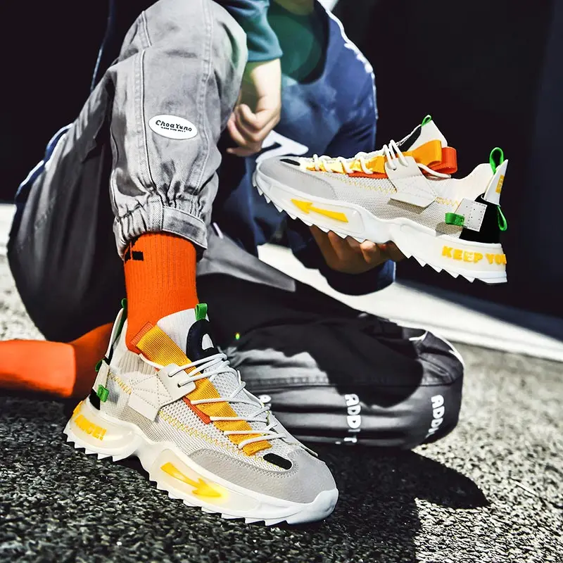 

Corrida High Top Sneakers Travel Sneakers Man Sport 31-46 Men's Running Shoes Beauty Sports Man Shoes Tennis