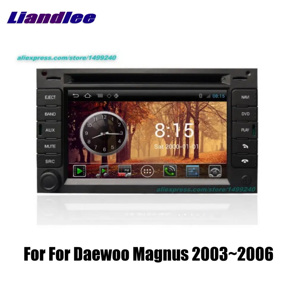 Мультимедийная система Liandlee 2din для автомобиля Daewoo Magnus 2003 ~ 2006 Android радио GPS карты