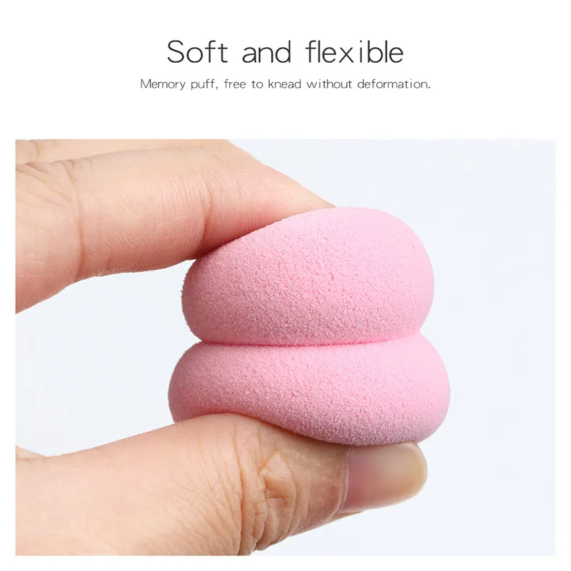 10/20pcs Makeup Sponge Professional Cosmetic Puff Multiple Sizes For Foundation Concealer Cream Make Up Soft Beauty Sponge Puff