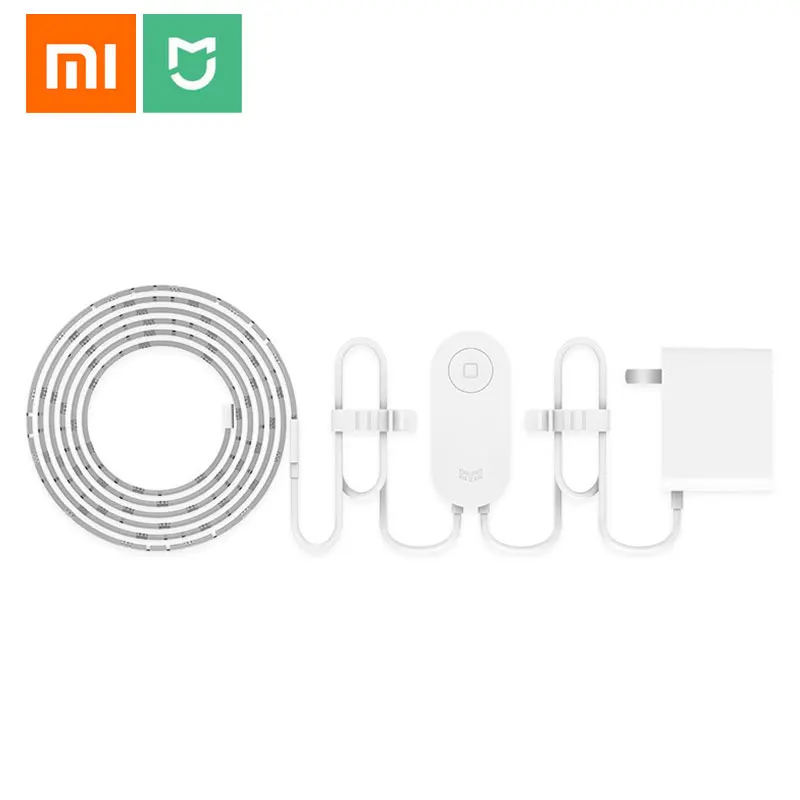 Xiaomi Yeelight Smart Ruban Led RGB Wifi Interlligent сцены 16 миллионов цветов гибкая лента окружающего освещения управление приложением
