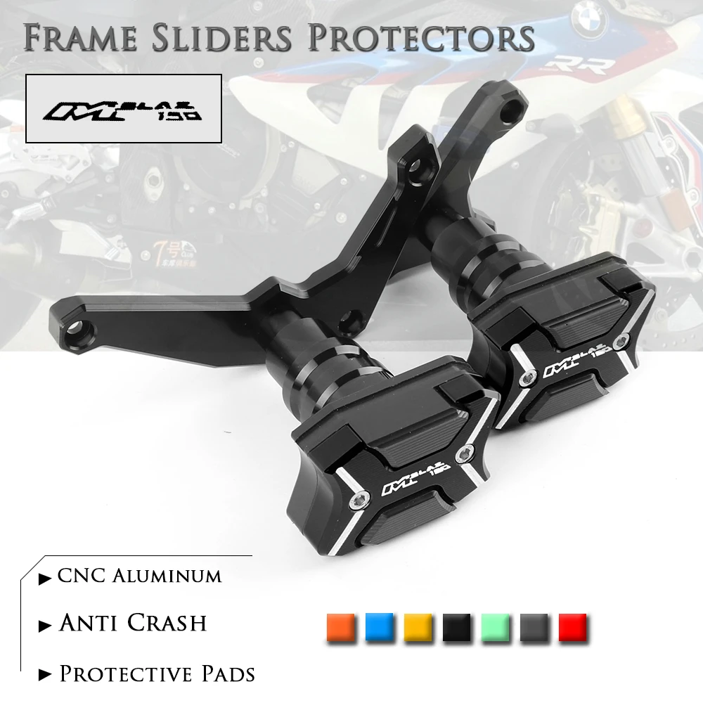 Мотоцикл с ЧПУ ползунки защиты рамы от падения Противоударная защита колодки