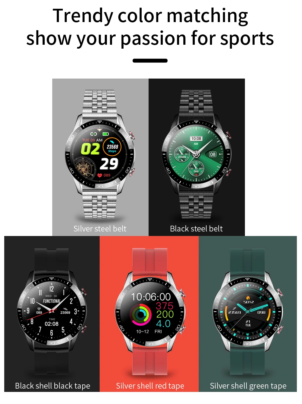 

2021 Smart Watch Bluetooth Call Smartwatch Men Women Sport Fitness Bracelet Clock For Android Apple Xiaomi Huawei