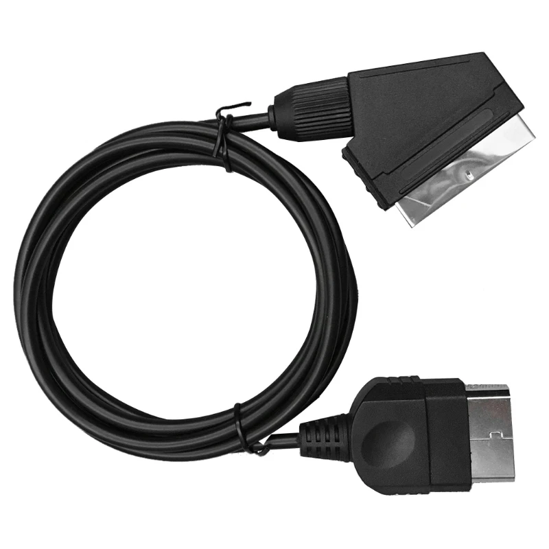 1 8 м/6 футов 24pin RGB Scart AV кабель свинцовый Аудио Видео разъем для X серии