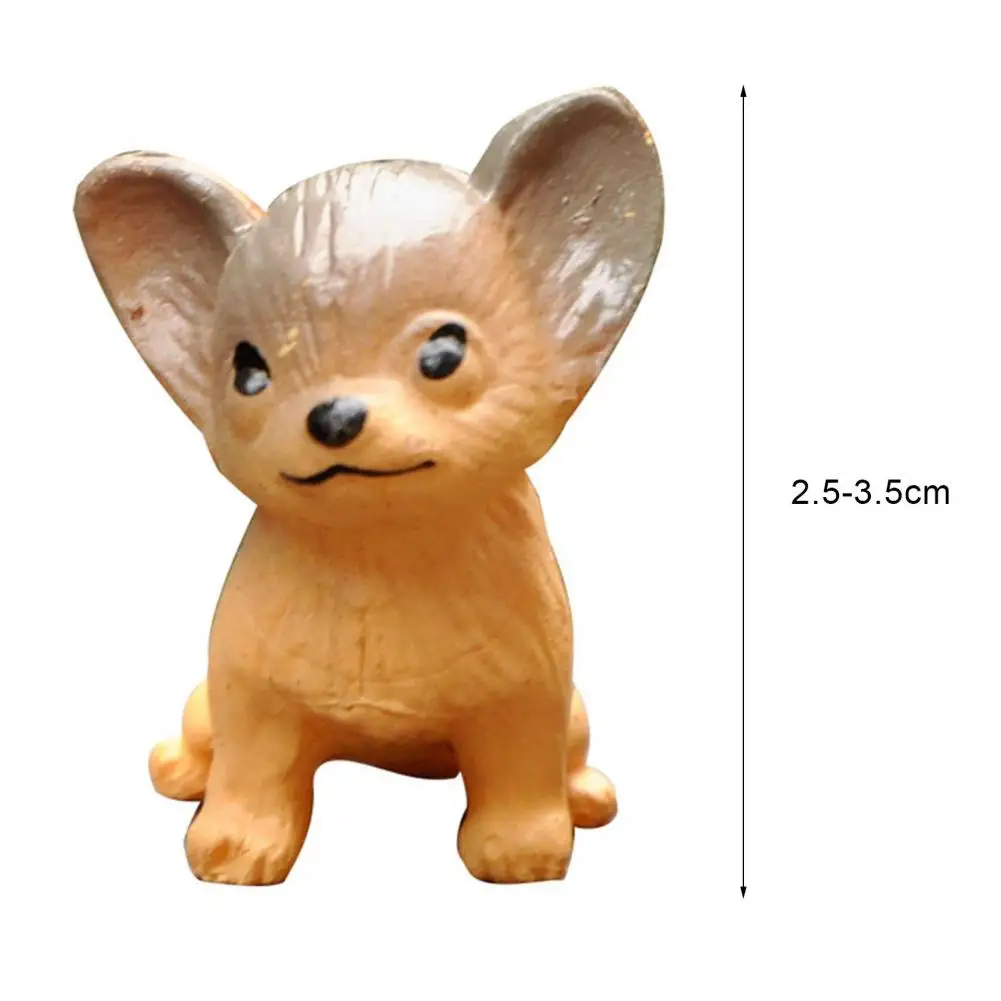 

16Pcs/Set Model Attractive Multiple Uses Miniature Baby Birthday Dog Model Toy for Car Ornaments