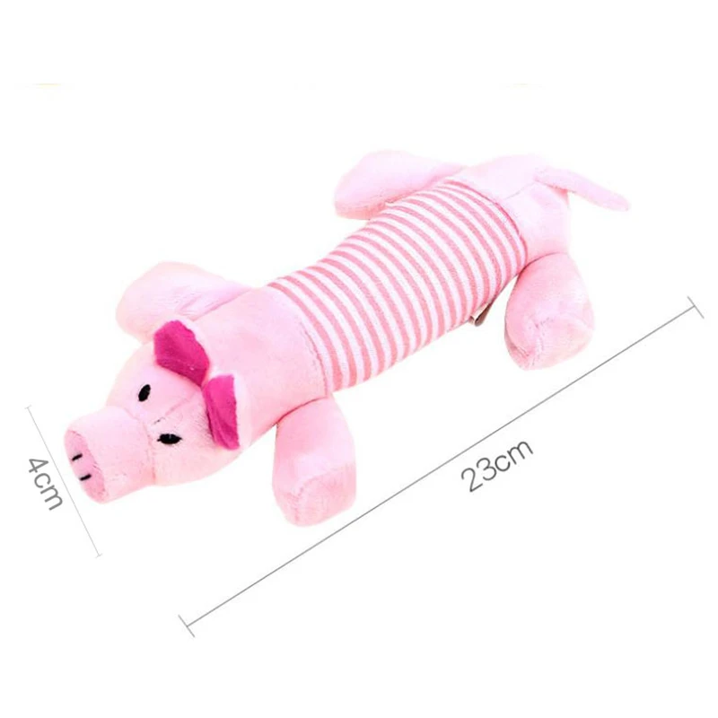 Игрушки для собак писк звук жевания слон утка свинья долговечность плюшевые