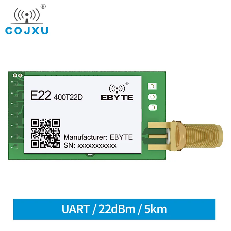 

SX1268 LoRa RF 433MHz Relay IoT Module 22dBm Networking UART Interface cojxu E22-400T22D LongRange Transmitter and Receiver