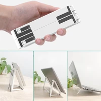 laptop holder adjustable hollow heat dissipation abs foldable notebook support base for office
