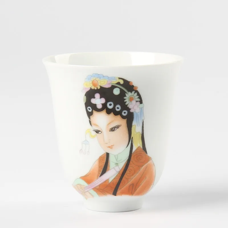 6.5x7cm Высокая емкость китайский чайный набор кунг-фу чай cupCeramic чашка для чая «пуэр» Улун чай индивидуальные подарки Бытовая Питьевая утварь - Цвет: 6.5x7cm