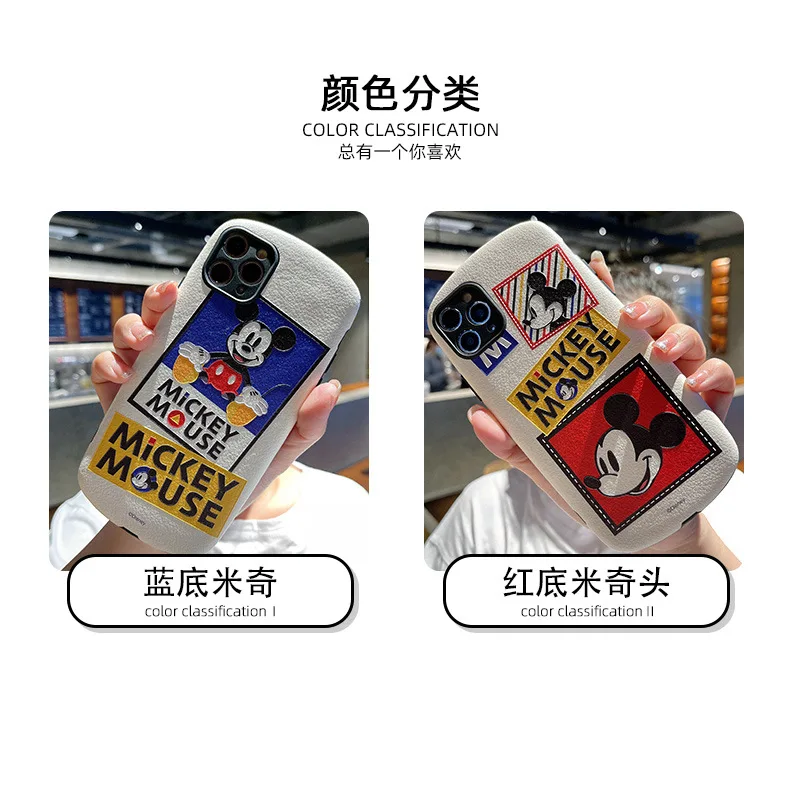 

Disney original mobile phone cover for iphone xr case Mickey Minnie couple mobile phone sets