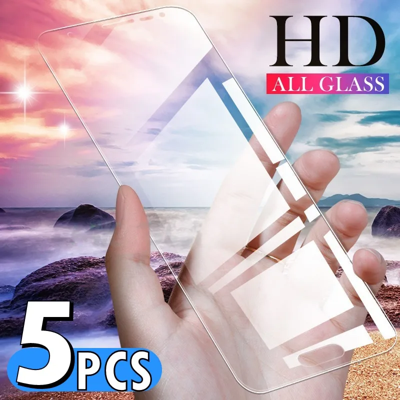 5 шт./лот Защита экрана для Huawei Ascend Honor V30 P Smart 2020 2019 Mate 30 10 20 Pro Lite Закаленное стекло