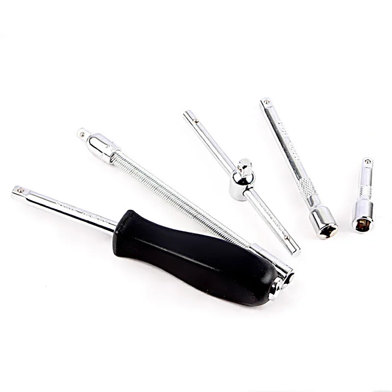 46pcs/set Car Repair Tools Socket Set 1/4'' Drive Ratchet Wrench Spanner Screwdrive Hex Kits Household Combination Hand Tool |