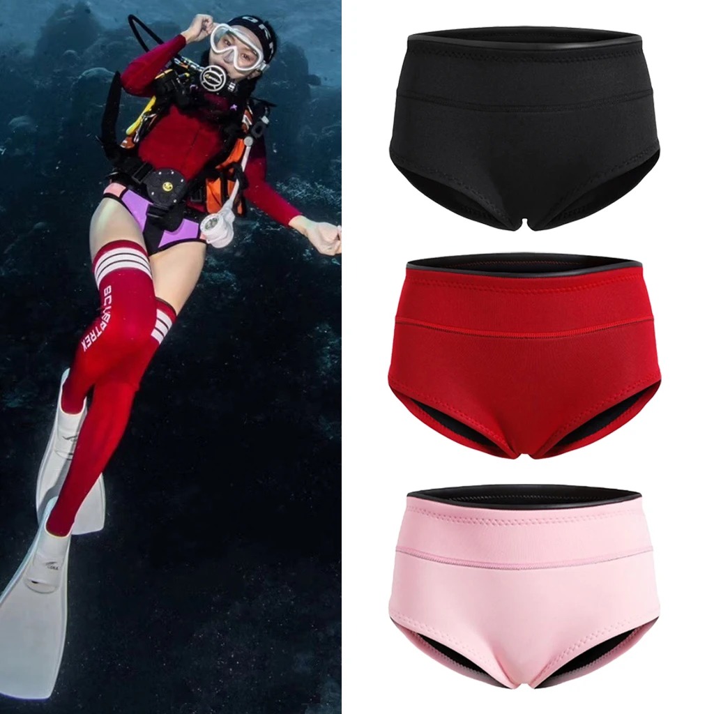 

1.5mm Diving Wet Suit Pants Swimwear Bikini Bottom Brief Shorts Shorties for Women Sailing Boating Snorkeling Wetsuit