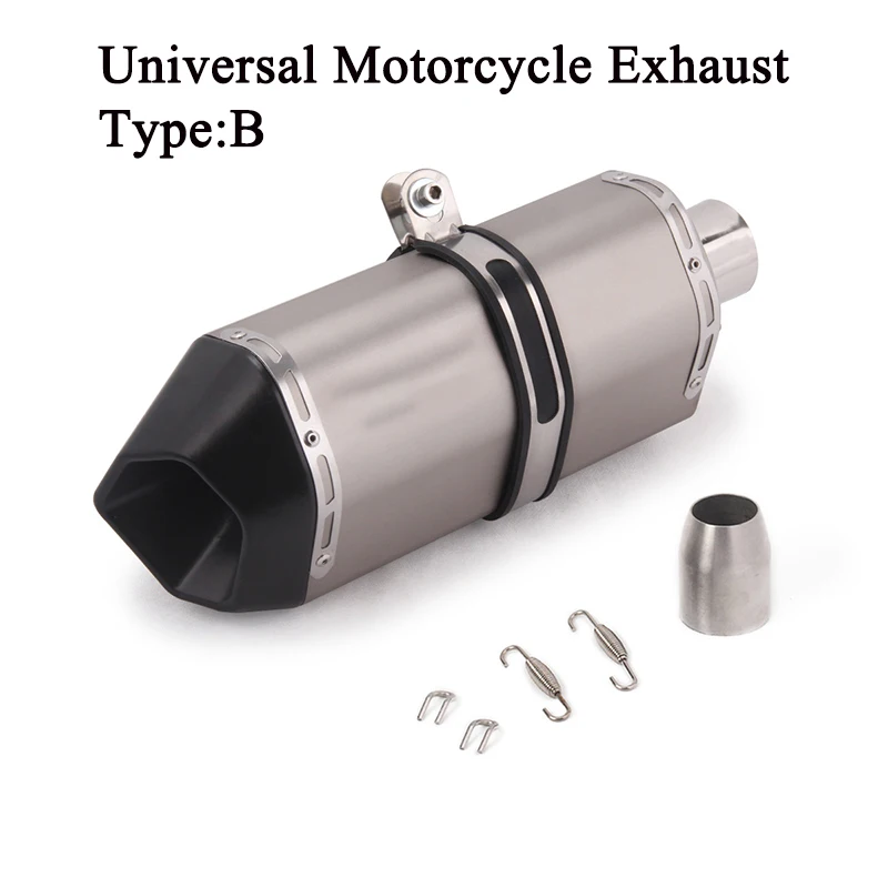 Универсальный выхлопной трубы мотоцикла GP 51 мм модифицированный глушитель Esacpe