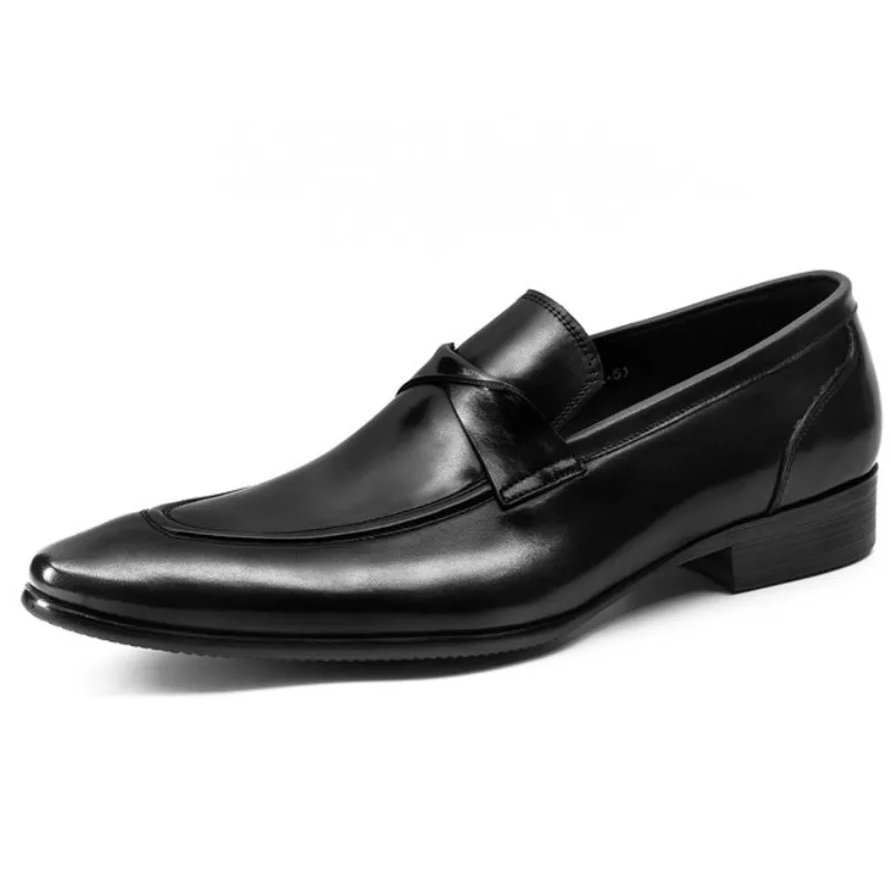 2021 осенние брендовые итальянские официальные туфли модные мужские классические