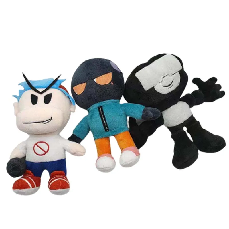 

Пятничная ночь Funkin бойфренд плюшевая игрушка пугающий месяц скольжения и насоса Уитти лимон демон мягкие искусственные Детские фанаты Рож...