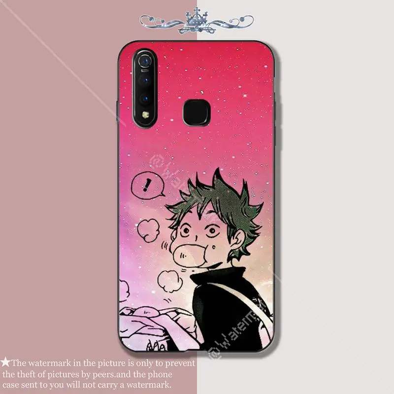 YJYDNHBD Haikyuu Мягкий ТПУ черный чехол для Samsung galaxy J2 J3 J4 plus J5 prime J7 2016 J6 note 5 8 9 10 coque |