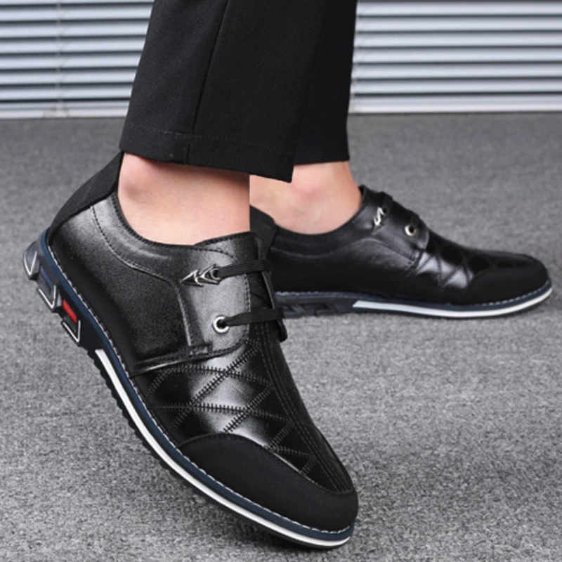 Для мужчин прогулочная обувь кожаная дышащая мужская для вождения Мужская