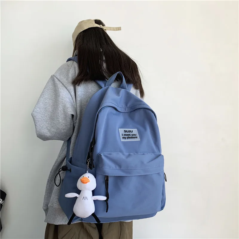2021 Explosive Oxford Cloth Backpack Korean and Japanese Men And Women Couple Backpack Trend Large-capacity Computer Practical