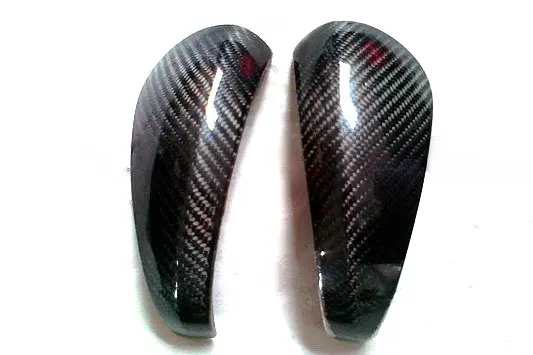 Автомобильный Стайлинг боковая зеркальная крышка из углеродного волокна