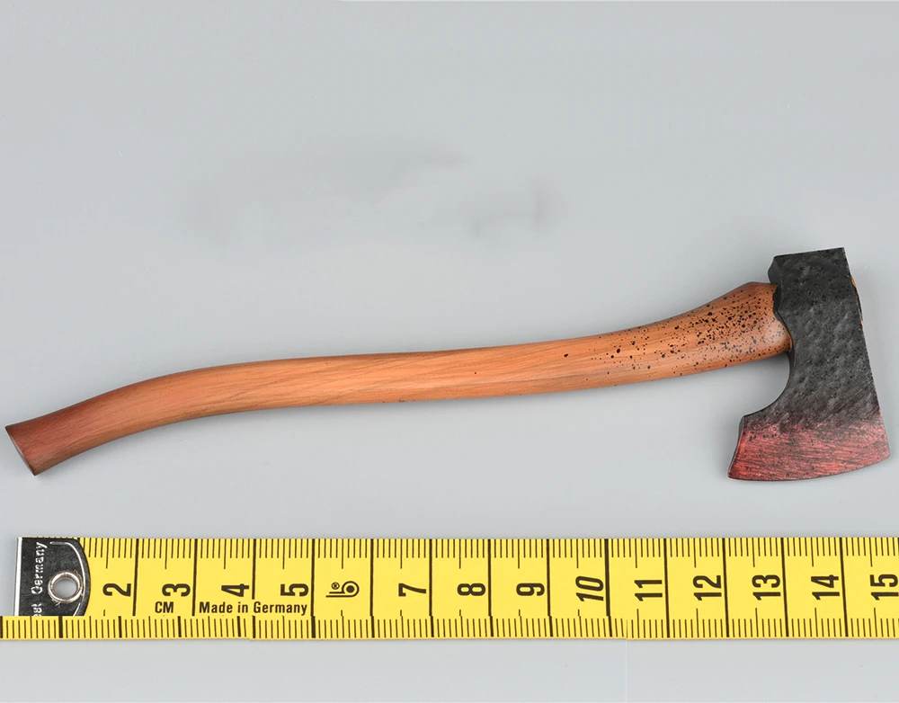 

In Stock DAMTOYS DAM 1/6th GK022 GANGSTERS KINGDOM of Spades A DAVID Long-handled Axe PVC Material Model For Doll Action Collect