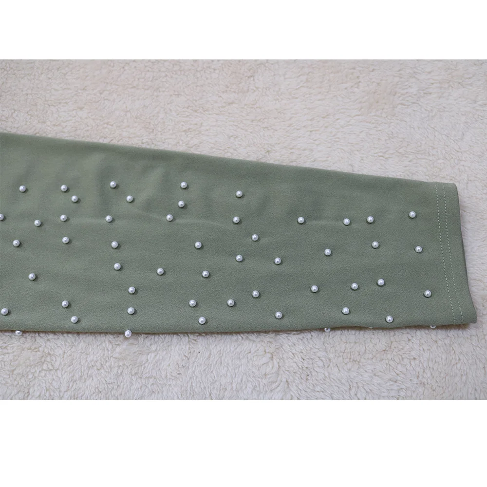 

New Style African Dresses Fashion Africa Clothing Elastic Leisure Bubble Beaded Jumpsuit Super Size XL-5XL