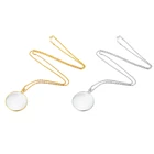 5X ожерелье с увеличительным стеклом декоративные увеличительное очки для чтения линзы Чтение лупы монокль кулон ювелирные изделия оборудование для ремонта часов и ювелирных изделий с 2020