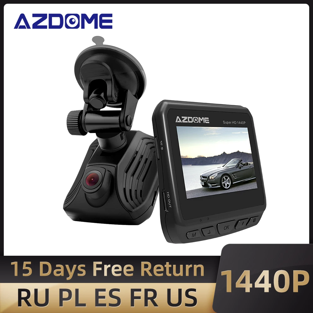 Видеорегистратор AZDOME DAB211 Ambarella A12 2K 1440P|Видеорегистраторы| |