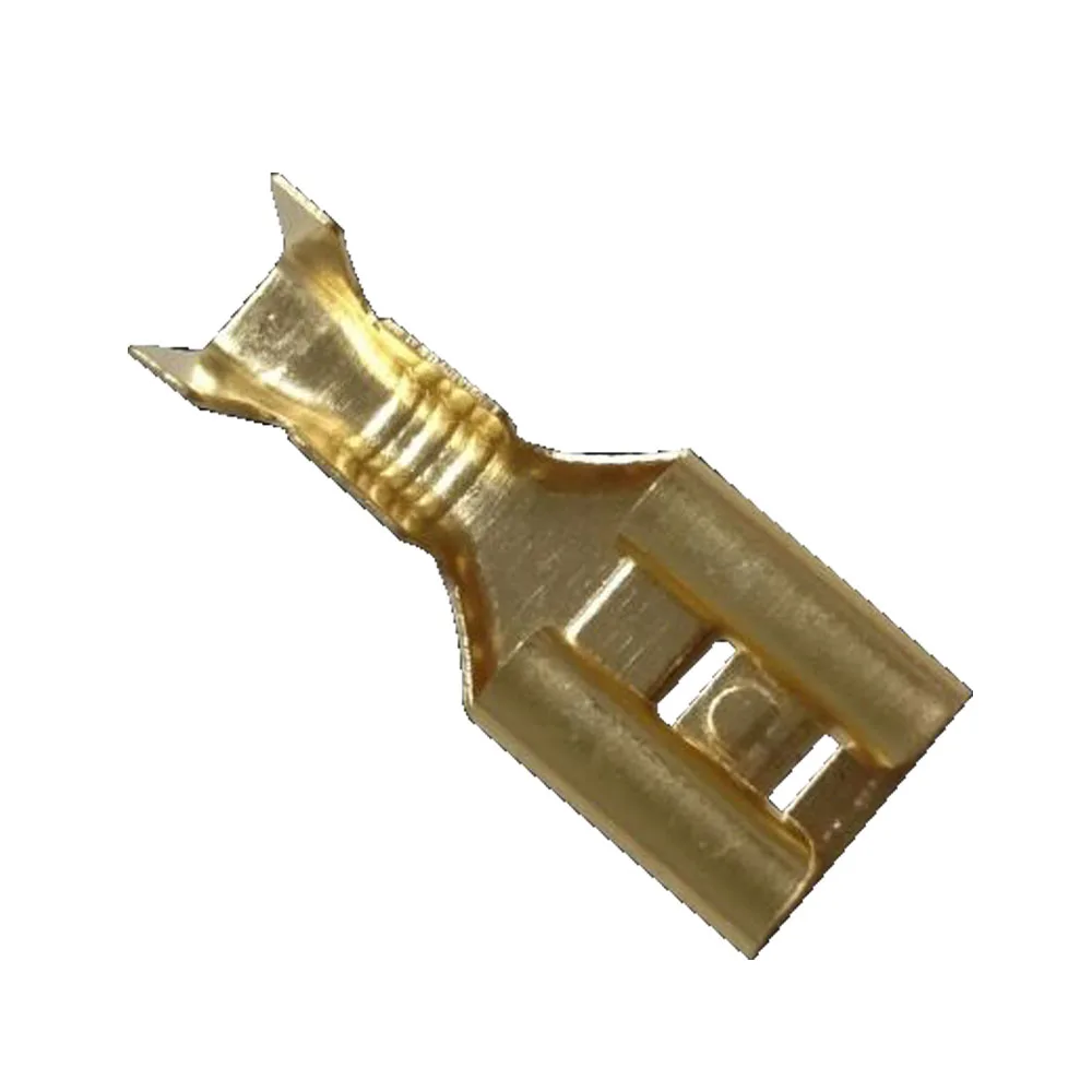 100 шт 6 3 мм пружинный терминал холодного соединения может быть оснащен