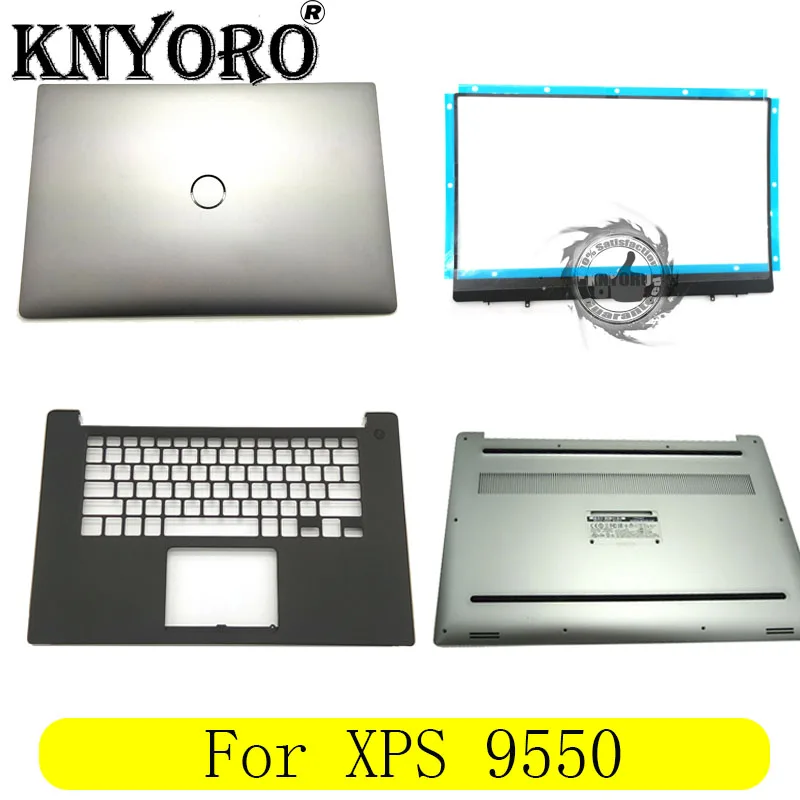 Новинка задняя крышка ЖК-дисплея для Dell XPS 9550 передняя панель Упор рук и нижняя |